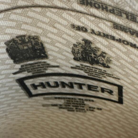 Hunter Original Gloss Black Tall Rain Boots Women's Size 6 Waterproof - Picture 5 of 6